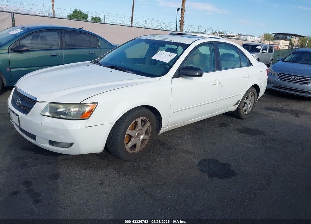 2006 HYUNDAI SONATA GLS V6/LX V6 VIN: 5NPEU46F76H112464