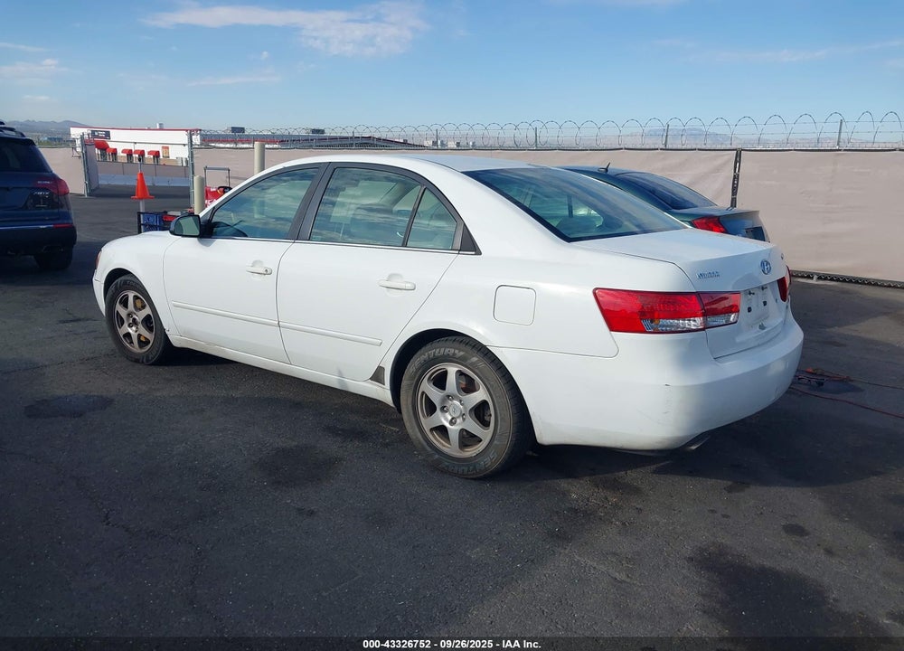 2006 HYUNDAI SONATA GLS V6/LX V6 VIN: 5NPEU46F76H112464