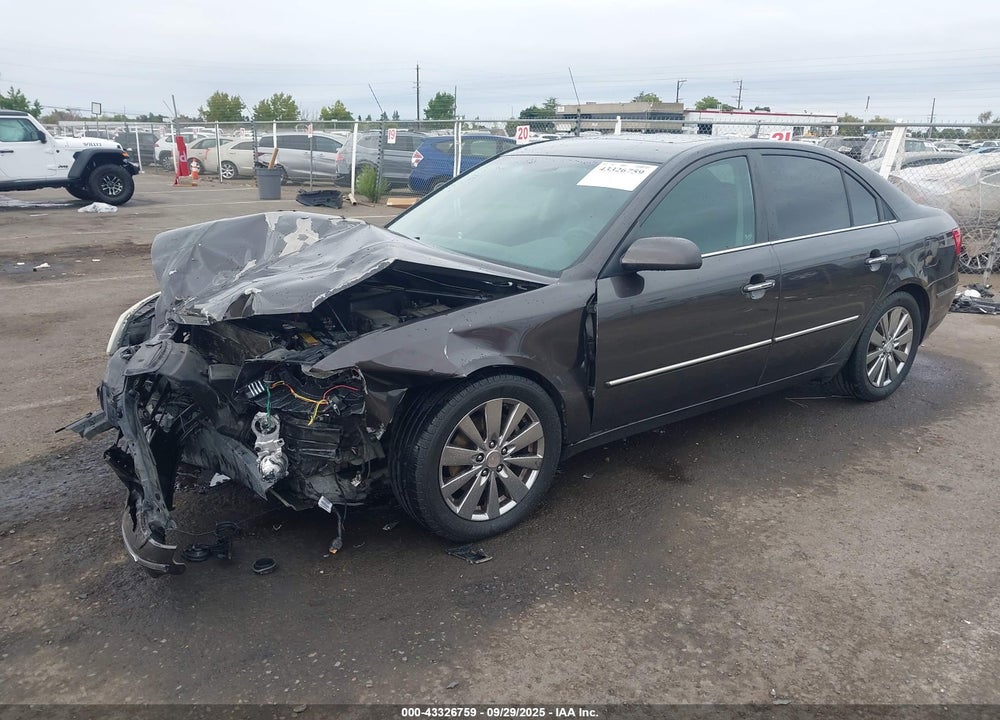 2009 HYUNDAI SONATA VIN: 5NPEU46F09H504366