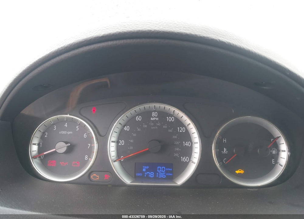 2009 HYUNDAI SONATA VIN: 5NPEU46F09H504366