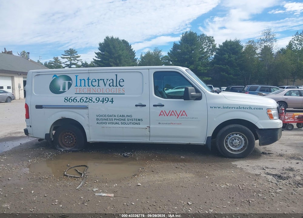 2016 NISSAN NV CARGO NV1500 S V6 VIN: 1N6BF0KM0GN808401