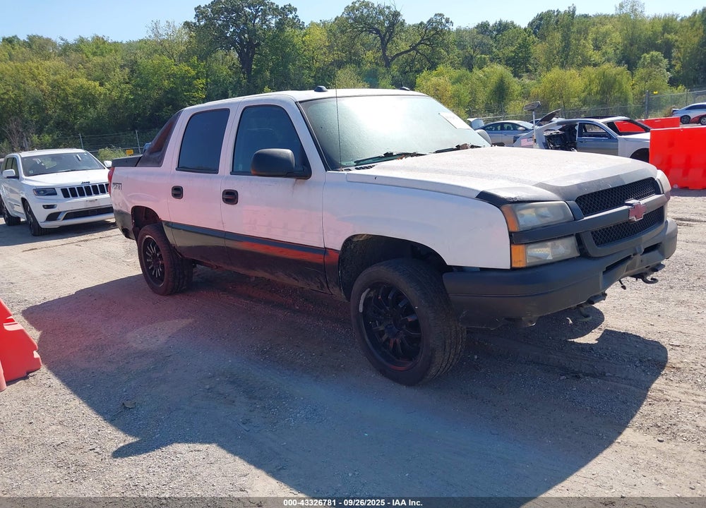 2004 CHEVROLET AVALANCHE 1500 VIN: 3GNEK12TX4G192940