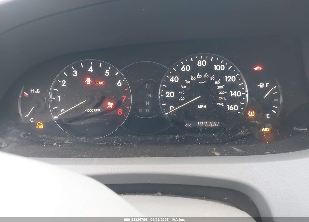 2007 TOYOTA AVALON VIN: 4T1BK36B57U232380