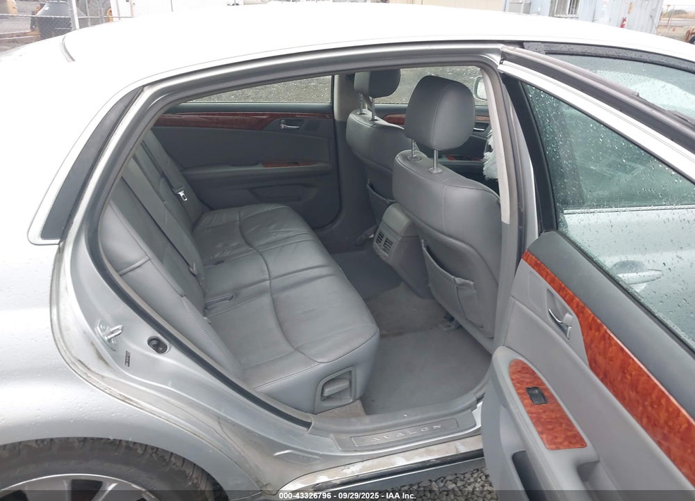 2007 TOYOTA AVALON VIN: 4T1BK36B57U232380