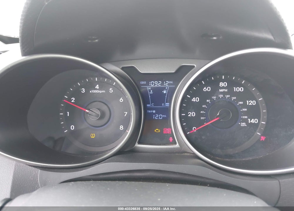2013 HYUNDAI VELOSTER VIN: KMHTC6AD4DU163477