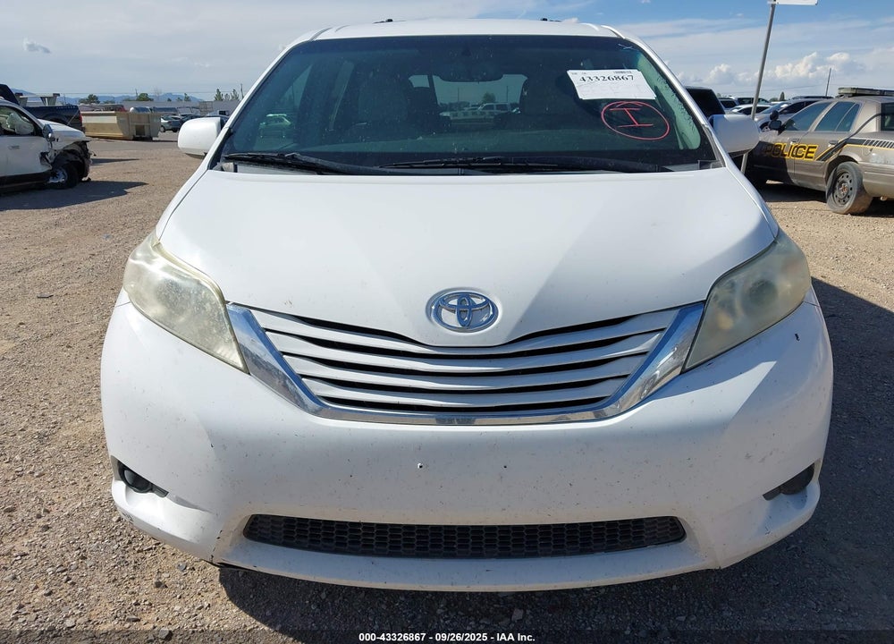 2016 TOYOTA SIENNA LE 8 PASSENGER VIN: 5TDKK3DC9GS697457