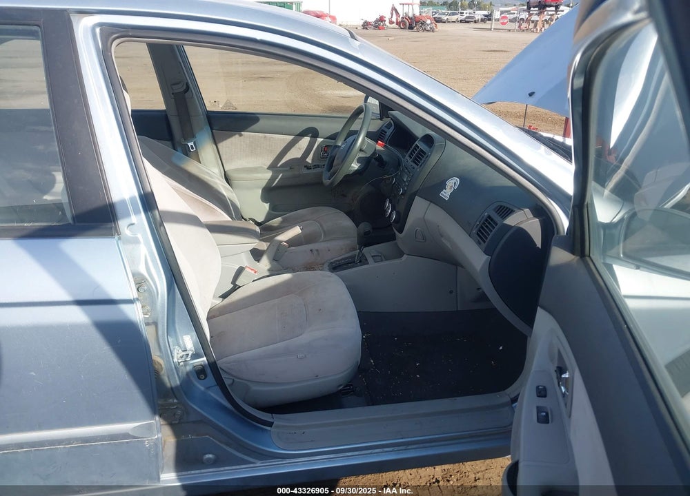 2007 KIA SPECTRA VIN: KNAFE121075468036