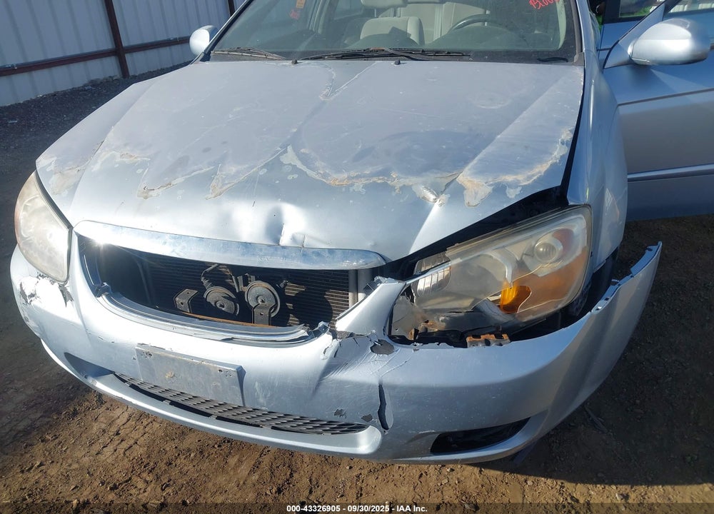 2007 KIA SPECTRA VIN: KNAFE121075468036