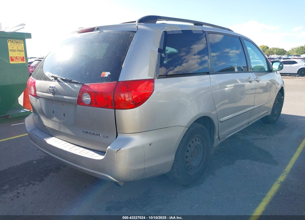 2006 TOYOTA SIENNA LE VIN: 5TDZA23C96S481166