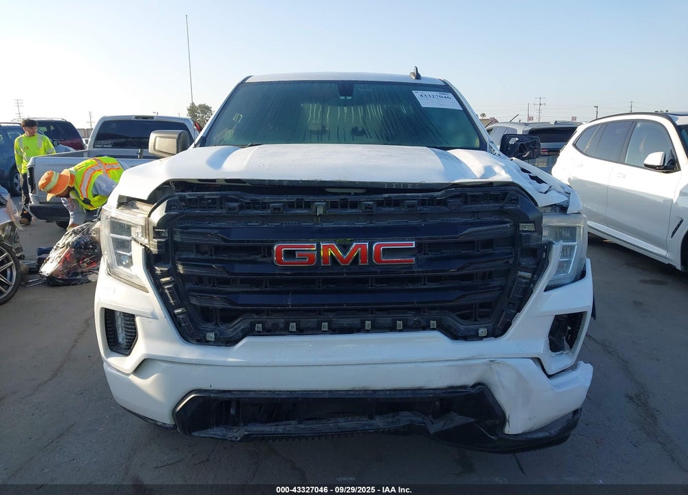 2021 GMC SIERRA 1500 4WD STANDARD BOX ELEVATION VIN: 1GTV9CETXMZ192870