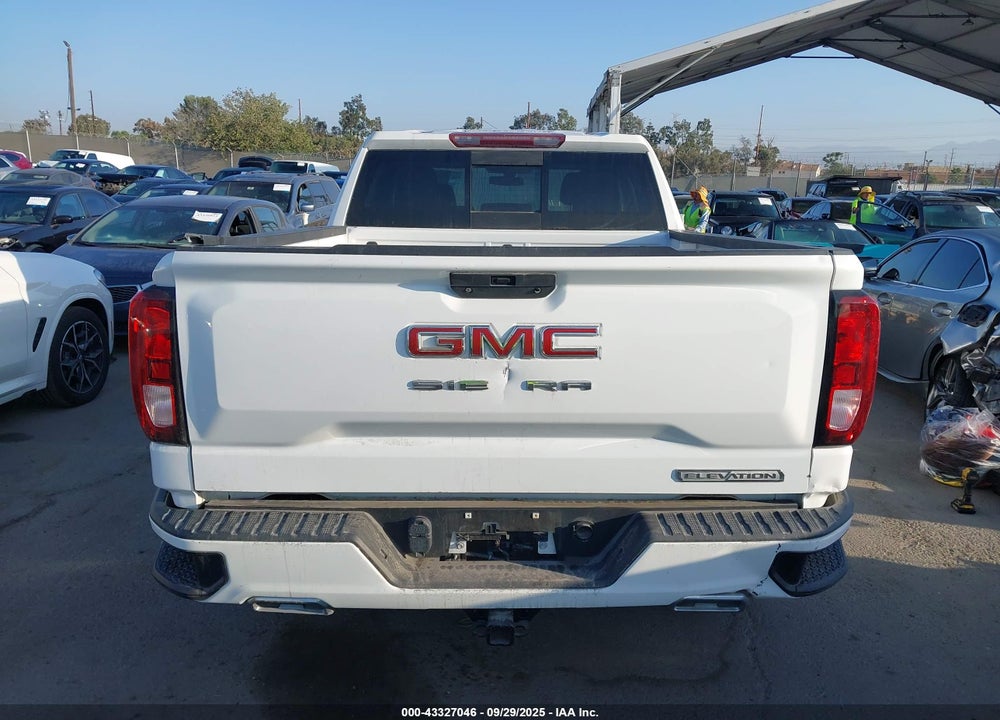 2021 GMC SIERRA 1500 4WD STANDARD BOX ELEVATION VIN: 1GTV9CETXMZ192870