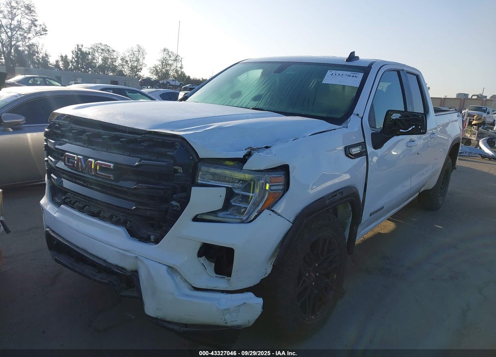 2021 GMC SIERRA 1500 4WD STANDARD BOX ELEVATION VIN: 1GTV9CETXMZ192870