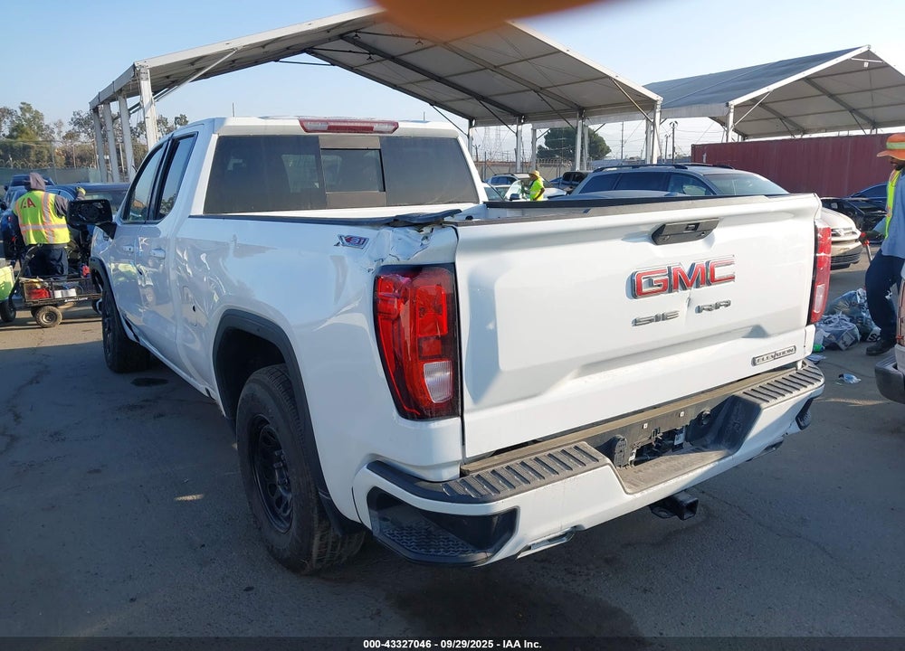 2021 GMC SIERRA 1500 4WD STANDARD BOX ELEVATION VIN: 1GTV9CETXMZ192870