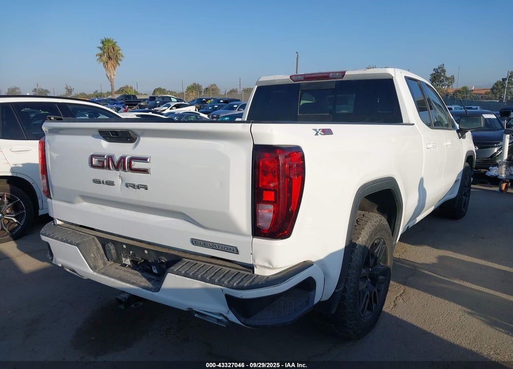 2021 GMC SIERRA 1500 4WD STANDARD BOX ELEVATION VIN: 1GTV9CETXMZ192870