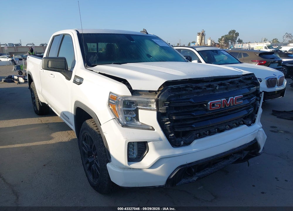 2021 GMC SIERRA 1500 4WD STANDARD BOX ELEVATION VIN: 1GTV9CETXMZ192870