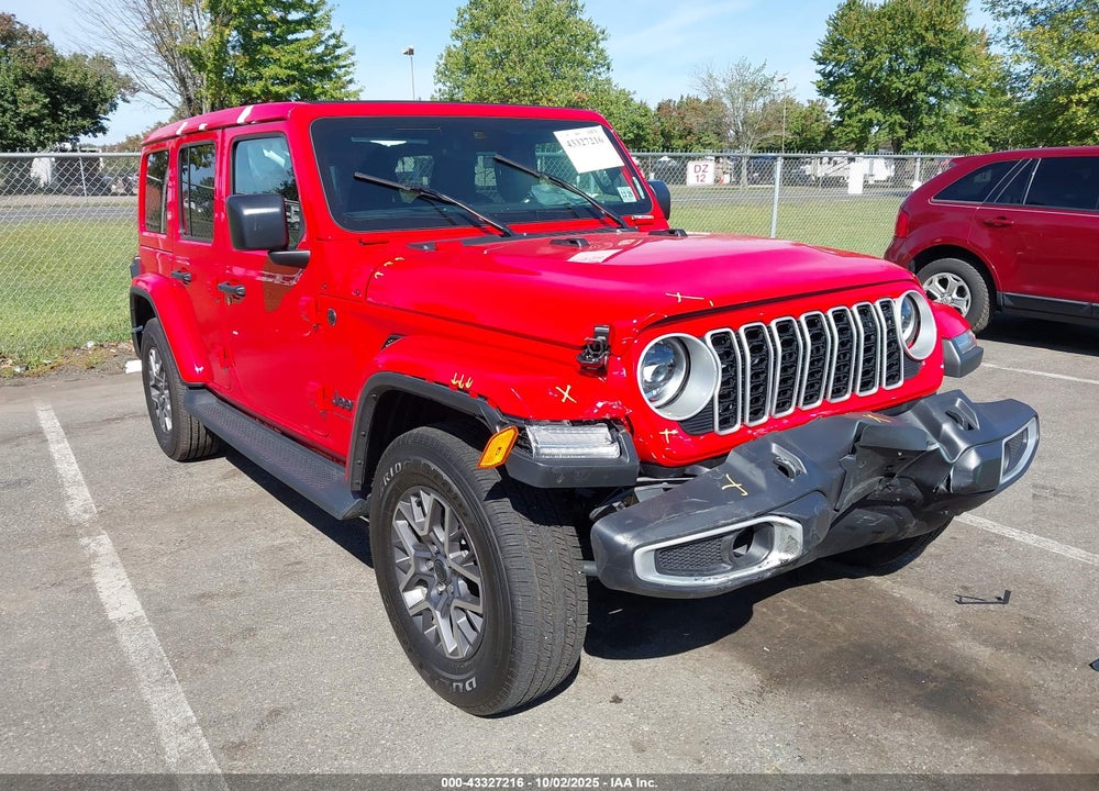 2025 JEEP WRANGLER 4-DOOR SAHARA 4X4 VIN: 1C4PJXEN8SW502960