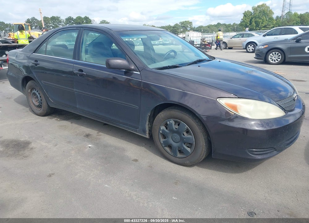2002 TOYOTA CAMRY LE VIN: 4T1BE32K22U540449