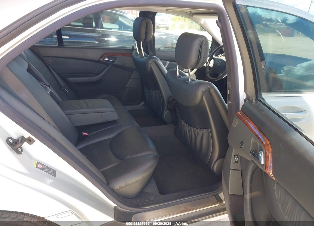 2001 MERCEDES-BENZ S 500 VIN: WDBNG75J01A213892