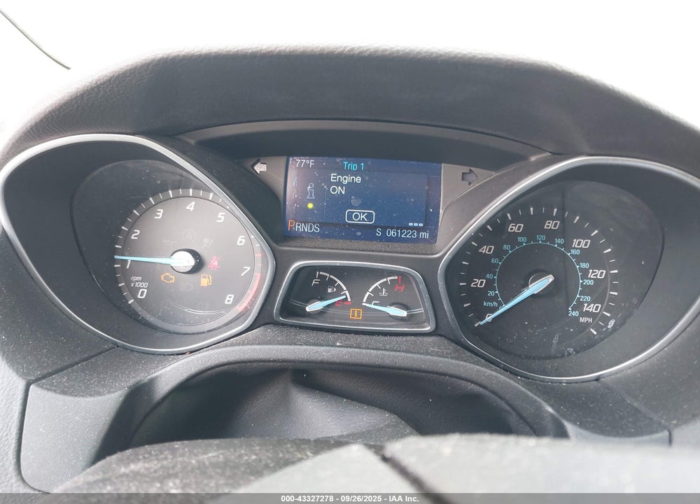 2014 FORD FOCUS VIN: 1FADP3K29EL366323