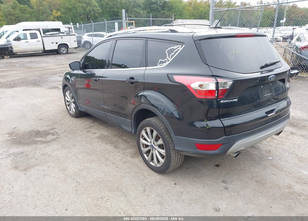 2017 FORD ESCAPE TITANIUM VIN: 1FMCU9J92HUD86049