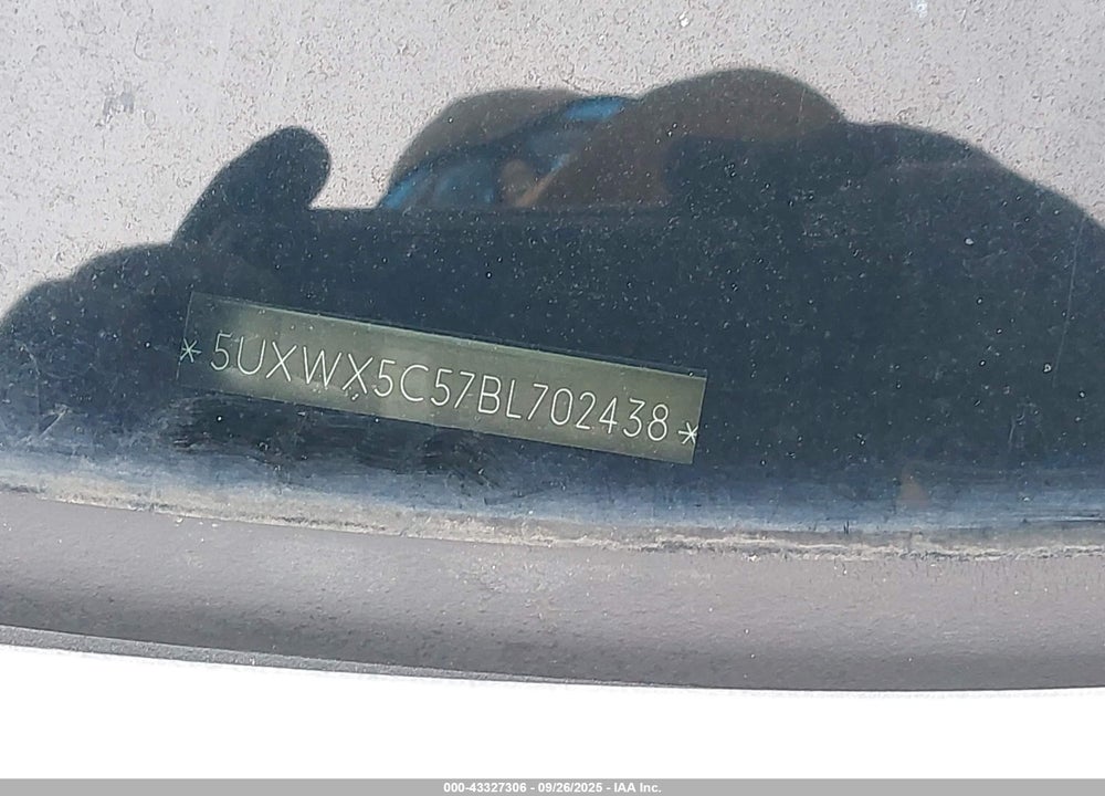 2011 BMW X3 XDRIVE28I VIN: 5UXWX5C57BL702438