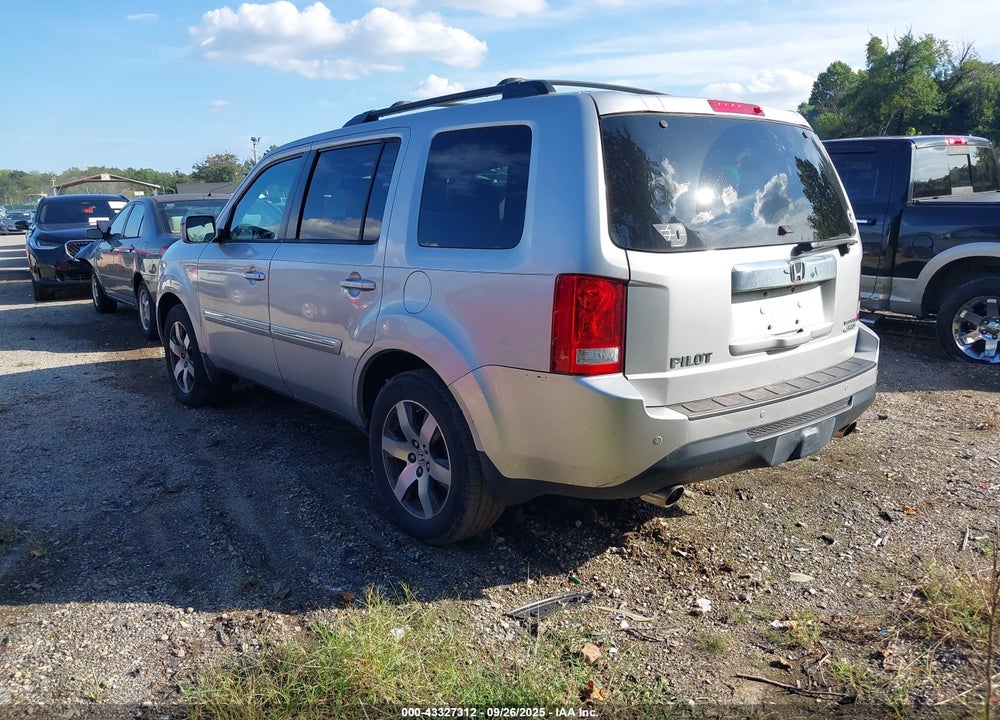 2012 HONDA PILOT VIN: 5FNYF4H92CB014225