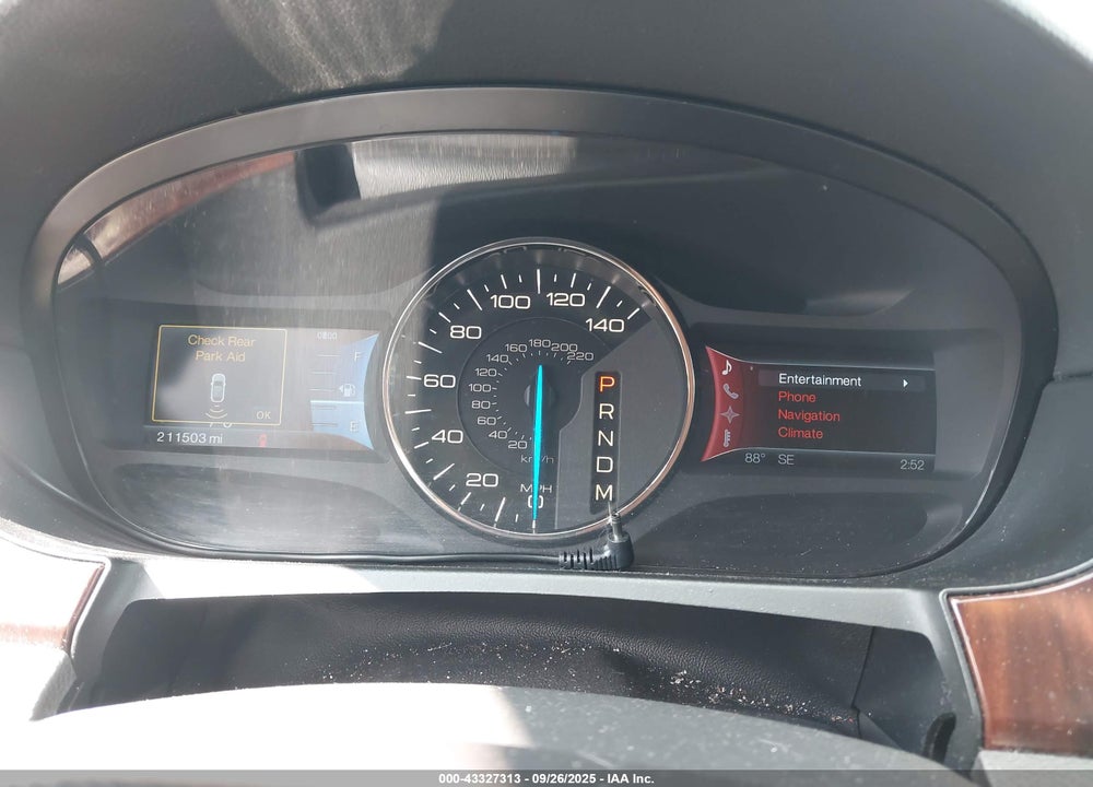 2011 FORD EDGE VIN: 2FMDK4KC9BBB46338