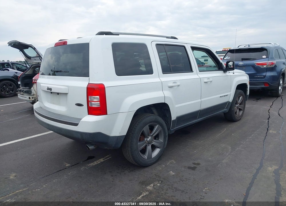 2016 JEEP PATRIOT VIN: 1C4NJPBA1GD615922