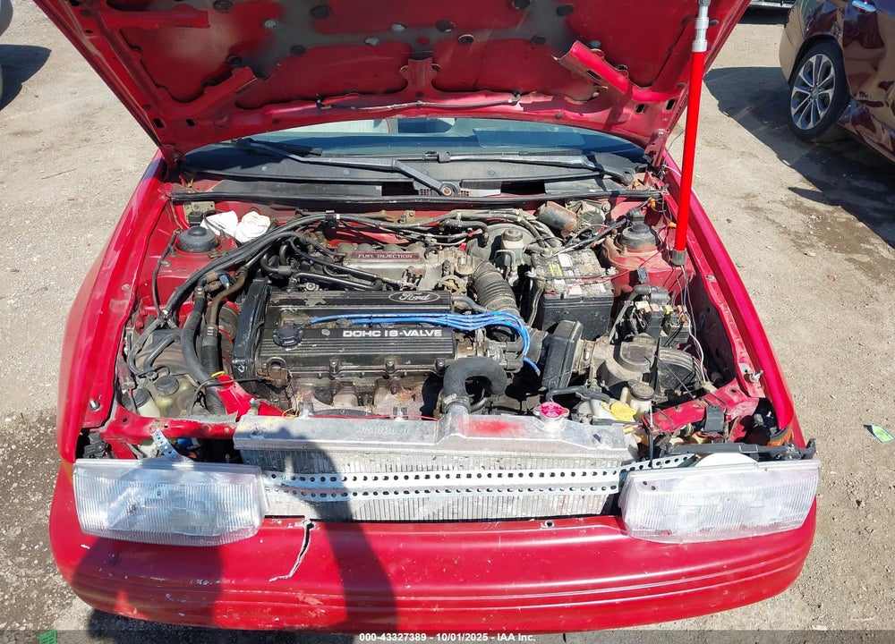 1991 FORD ESCORT GT VIN: 1FAPP1288MW147078