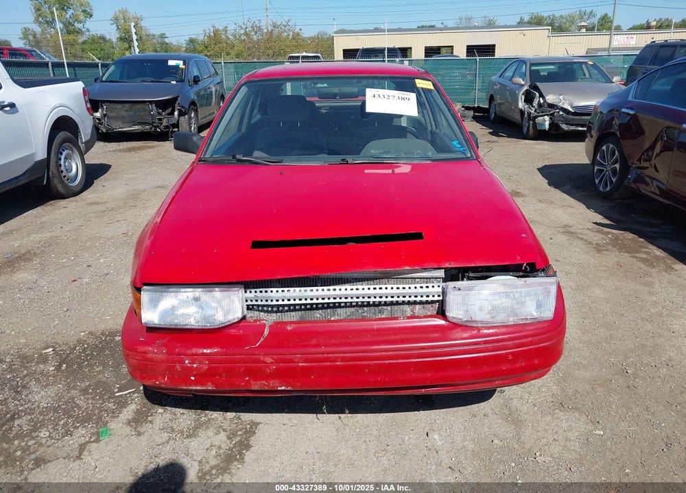 1991 FORD ESCORT GT VIN: 1FAPP1288MW147078