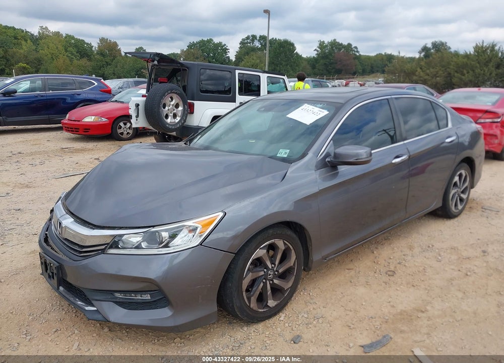 2016 HONDA ACCORD EX-L VIN: 1HGCR2F93GA053527