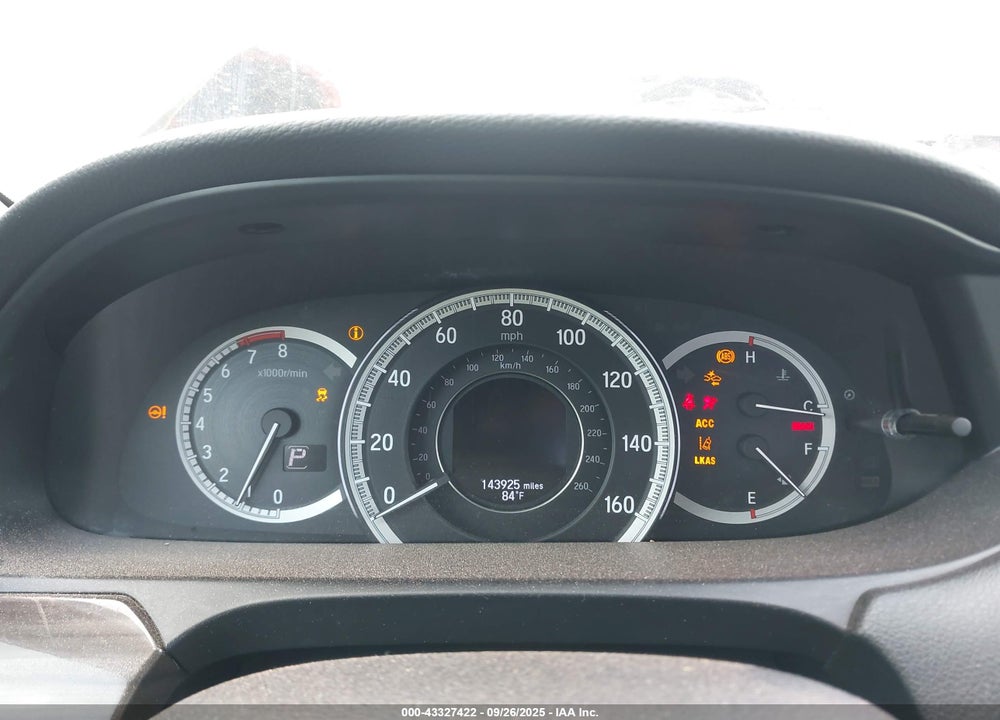 2016 HONDA ACCORD EX-L VIN: 1HGCR2F93GA053527