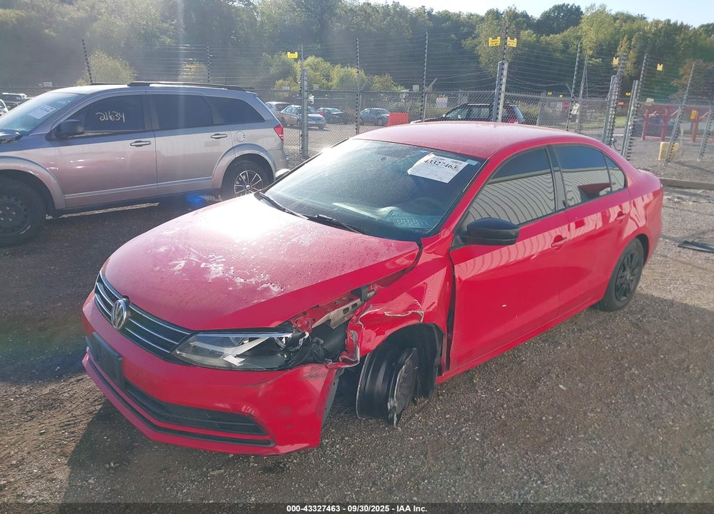 2015 VOLKSWAGEN JETTA VIN: 3VW2K7AJ4FM311906