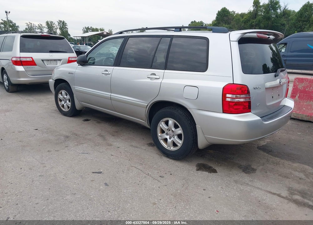 2002 TOYOTA HIGHLANDER LIMITED V6 VIN: JTEGF21A020047494