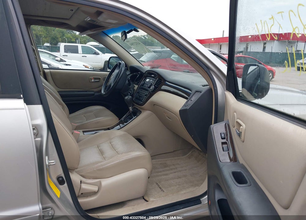 2002 TOYOTA HIGHLANDER LIMITED V6 VIN: JTEGF21A020047494