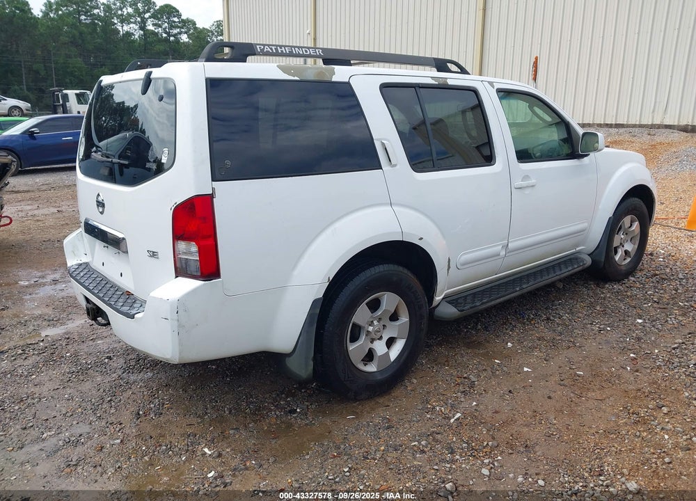 2007 NISSAN PATHFINDER VIN: 5N1AR18U97C615089