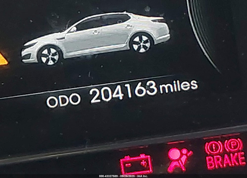 2011 KIA OPTIMA HYBRID VIN: KNAGM4AD0B5000384