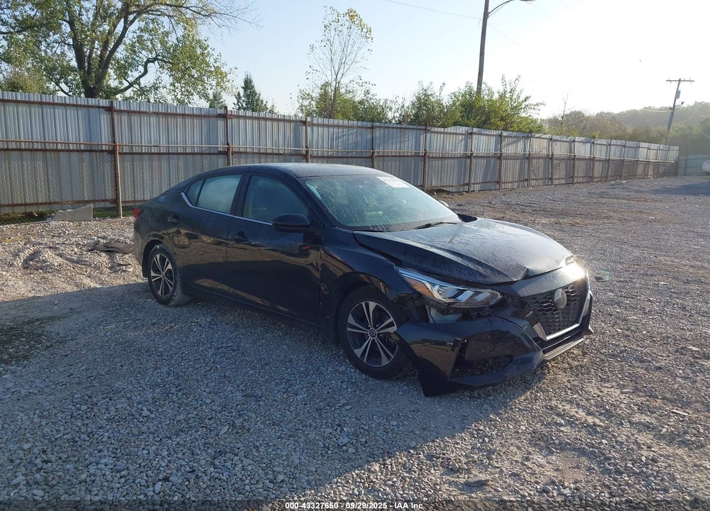 2022 NISSAN SENTRA SV XTRONIC CVT VIN: 3N1AB8CV7NY237279