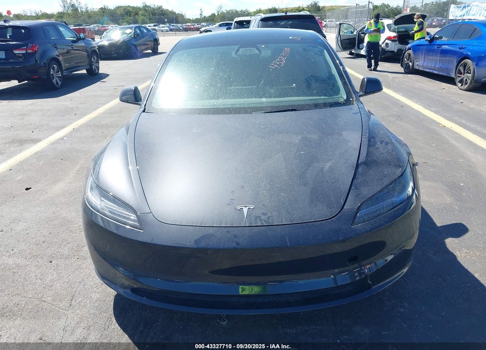 2025 TESLA MODEL 3 LONG RANGE REAR-WHEEL DRIVE VIN: 5YJ3E1EA8SF907458