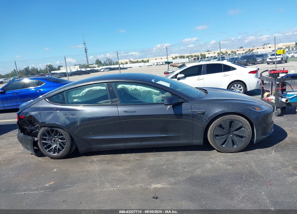 2025 TESLA MODEL 3 LONG RANGE REAR-WHEEL DRIVE VIN: 5YJ3E1EA8SF907458