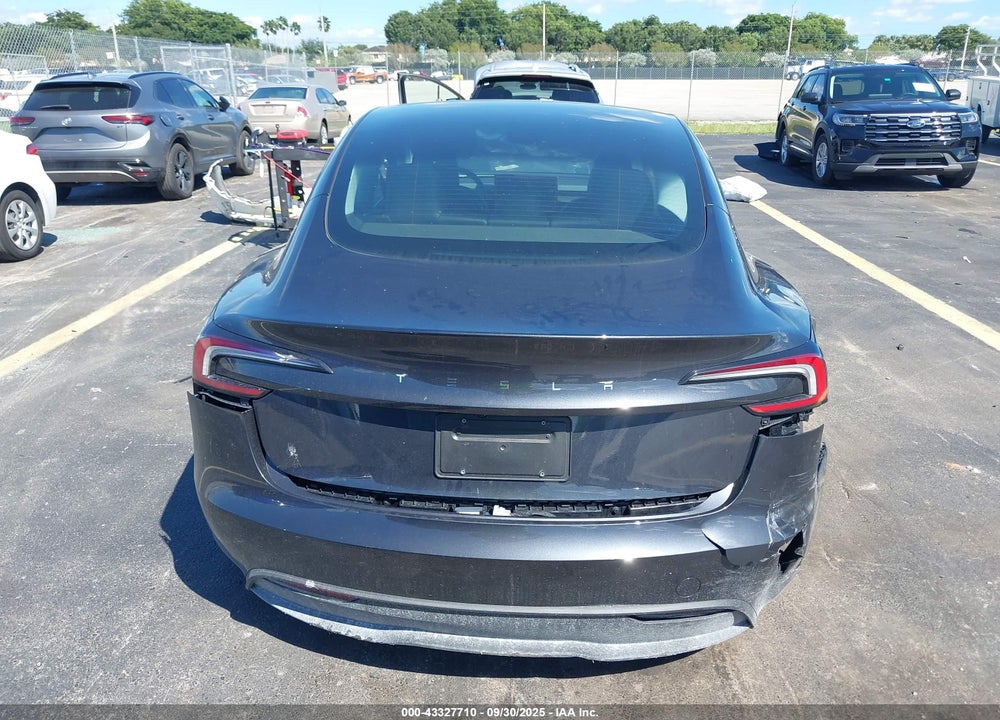 2025 TESLA MODEL 3 LONG RANGE REAR-WHEEL DRIVE VIN: 5YJ3E1EA8SF907458
