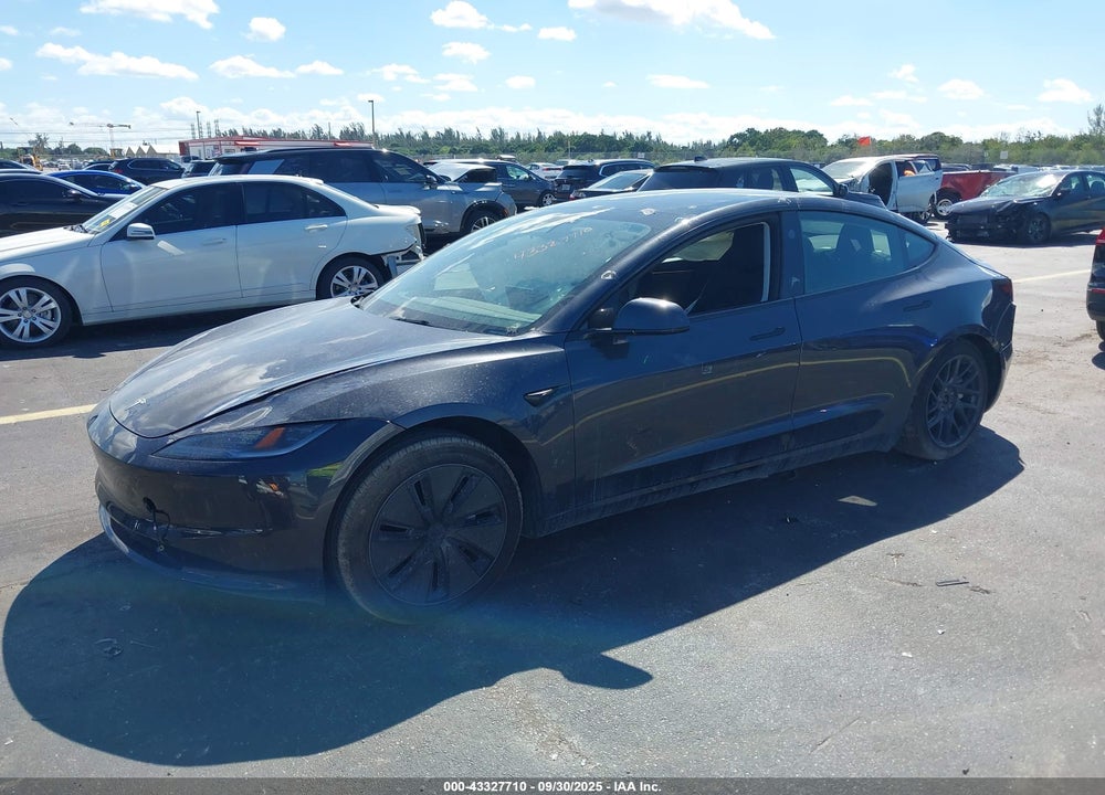 2025 TESLA MODEL 3 LONG RANGE REAR-WHEEL DRIVE VIN: 5YJ3E1EA8SF907458