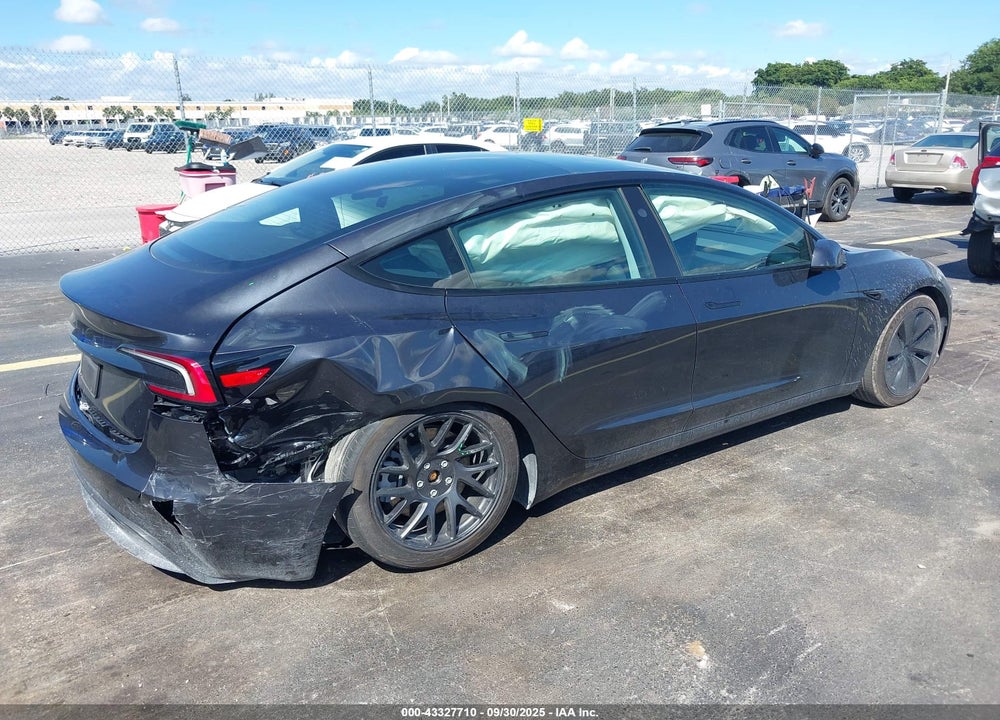 2025 TESLA MODEL 3 LONG RANGE REAR-WHEEL DRIVE VIN: 5YJ3E1EA8SF907458