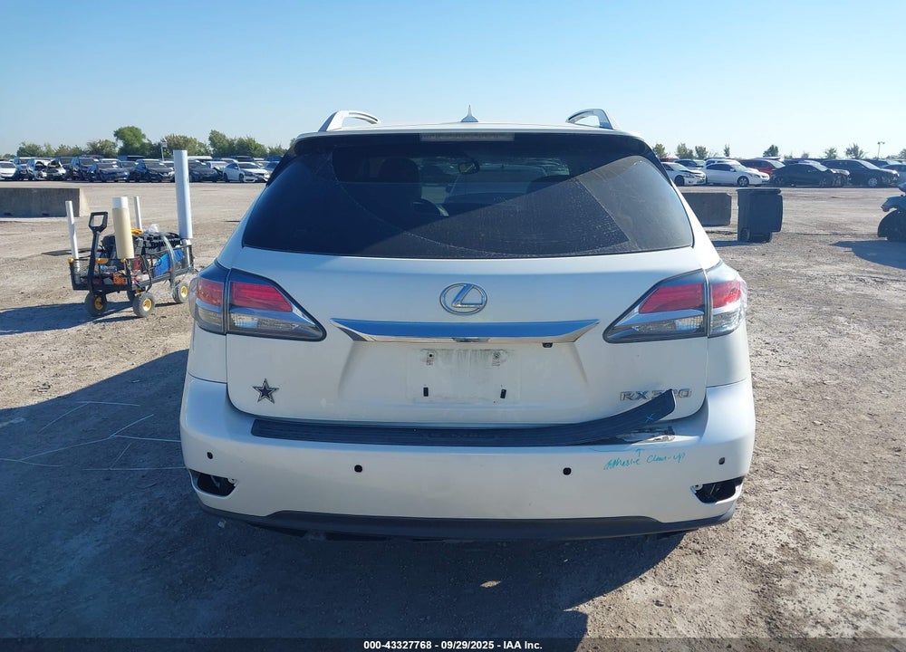2013 LEXUS RX 350 VIN: JTJZK1BA9D2007307