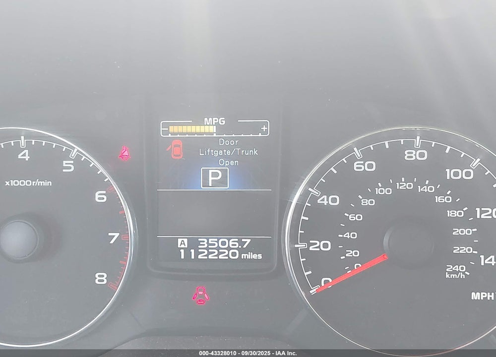 2013 SUBARU LEGACY 2.5I LIMITED VIN: 4S3BMBK64D3044386