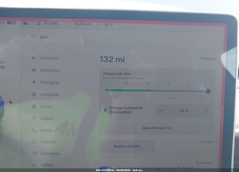 2023 TESLA MODEL Y VIN: 7SAYGAEE1PF970785