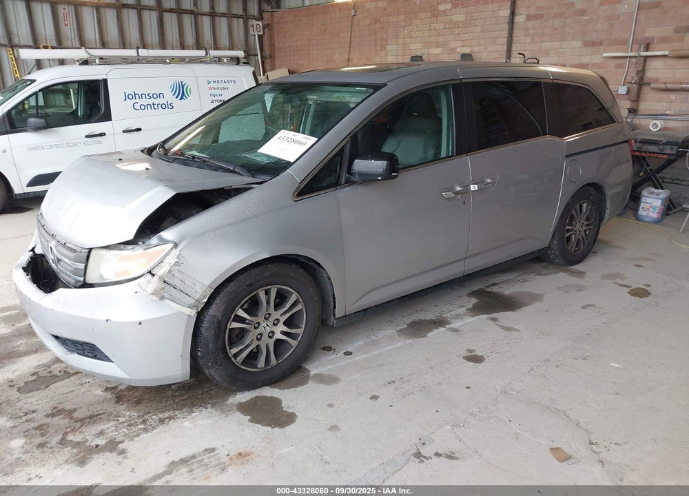 2013 HONDA ODYSSEY EX-L VIN: 5FNRL5H60DB060680
