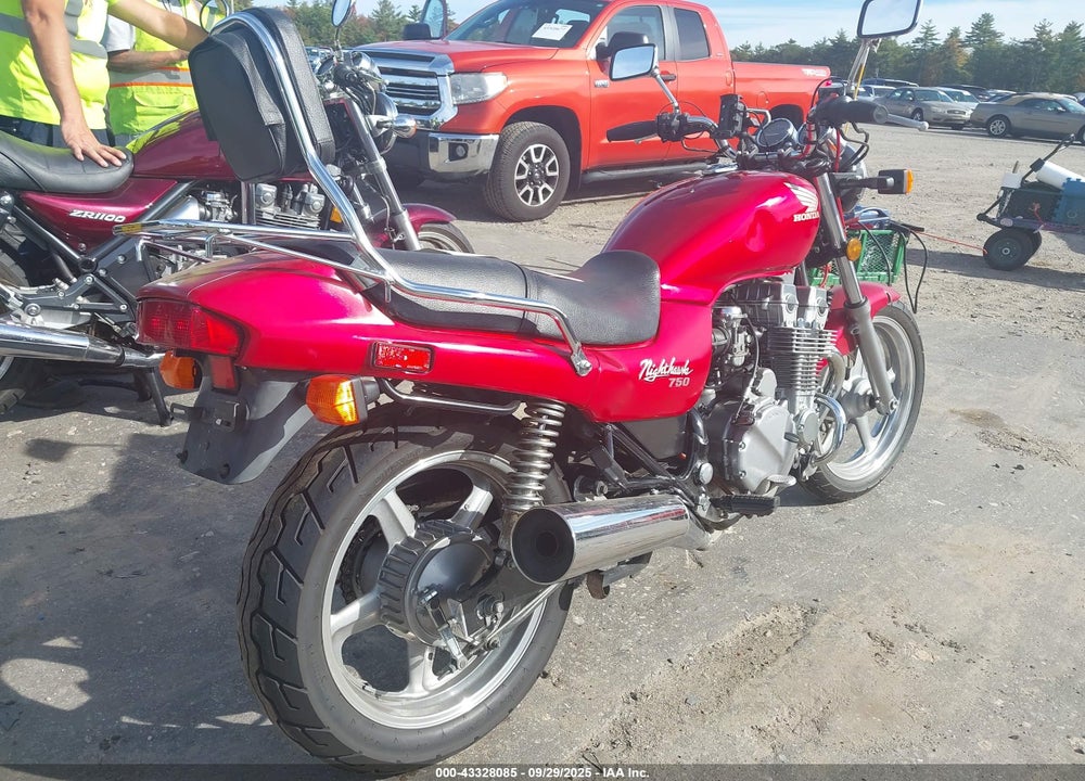 1991 HONDA CB750 VIN: JH2RC3802MM000947