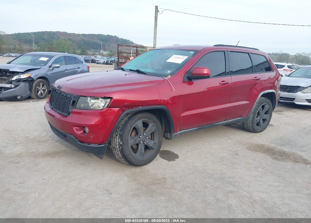 2012 JEEP GRAND CHEROKEE VIN: 1C4RJFAG1CC128981