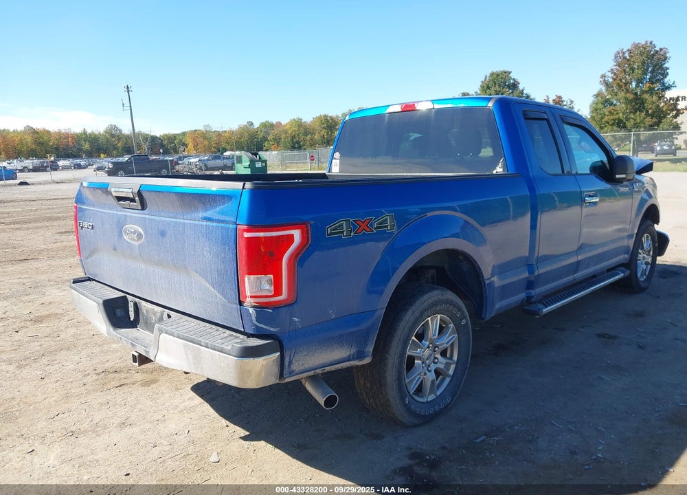 2017 FORD F-150 VIN: 1FTEX1E81HFA84022